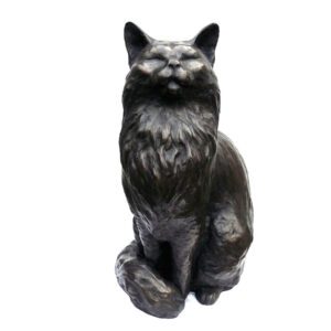 Life Size Bronze Cat